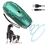 Queenmew Antibell Ultraschall Gerät mit Variabler Frequenz, Handheld Antibell für Hunde Bellenstopper Hund, Wiederaufladbar Hunde Bell Kontrollgerät, Antibell Hund Drinnen und Drauß