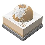 ALLOWEVT Kalender 2022 | 3D-Erdkalender | Innovativer 3D-Erdmodell-Tischkalender | 12 Monate Scheduler Notepad Earth Block Paper Earth Modell für Home Office