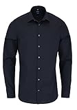 Seidensticker Herren Business Hemd Tailored Fit – Bügelfreies, schmales Hemd mit Kent-Kragen – Langarm – 100% Baumwolle