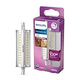 Philips Stab-LED R7S Lampe, 100 W, 118mm, Stabform, dimmbar, neutralweiß