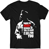 T Shirt After Hours Fit Casual Graphic Short Sleeve Tops Black M