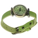 DEARMAMY Modeuhr Retro Uhr damenarmbanduhren Stilvolle Uhr für freundinen Bequeme Uhr Lederarmbanduhr Presents for Women Präzise Uhr Frauen schauen zu kreative Uhr Quarzuhr G
