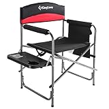 KingCamp Regie Stuhl XL Director Camping Falt Klapp Sessel Armlehne Tisch 180 kg
