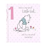 Hallmark Geburtstagskarte zum 1. Geburtstag für kleine Mädchen mit Winnie-The-Pooh-Motiv