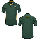Green Bay Packers Majestic NFL 'Field Classic 2' Men's Short Sleeve Polo Shirt