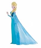 Bullyland 12961 - Spielfigur, Disney Die Eiskönigin - Frozen Prinzessin Elsa, ca. 10 cm, ideal als Torten-Figur, detailgetreu, PVC-frei, tolles Geschenk für Kinder zum fantasievollen Spielen