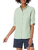 Amazon Essentials Long-Sleeve Classic Fit Outdoor Shirt with Chest Pockets Hemd, Hellgrün, XL
