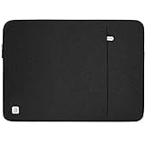 NIDOO Laptophülle für Dell G7 17 / 17 Zoll (43,2 cm) Legion 5 Gen 6 / 17 Zoll (43,2 cm) ThinkPad P17 Gen 2 / 43,2 cm) Acer Chromebook 317, Schwarz
