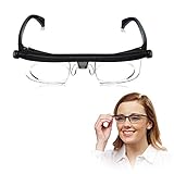 Daka Einstellbare Dial-Augen-Gläser, Reader Brille Mit Variablem Fokus Glas Für Entfernung Oder Lesebrille Myopie Brille (Mit Kasten)