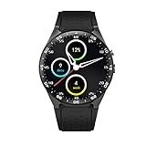 PRIXTON - Smartwatch Smartwatch Mann / Frau mit Android-Betriebssystem, SIM-Slot, GPS, Pulsmesser, RAM: 512 MB / ROM: 4 GB, Fitness Armband Kompatibel mit iOS / Android | SW41