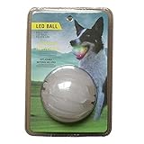 Cheerfulus Hundespielzeug UnzerstörbarSpielzeug, Hundespielzeug Bunt Leuchtball - Leuchtet im Dunkeln mit Dental-Zahnpflege-Funktion Spielball/Wurfball Kauspielzeug für alle Hunde