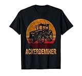 Landwirt Geschenk Bauernkind Vintage Retro Ackerdemiker T-Shirt