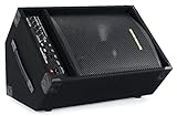 Pronomic KAM-12BT Aktiver Bühnenmonitor - PA Monitor Lautsprecher mit Bluetooth- 120 Watt (RMS), 3-Band-Equalizer - 12' Woofer - 3' Hochtöner