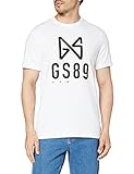 G-STAR RAW Mens Butterfly Logo T-Shirt, White (White C812-110), L