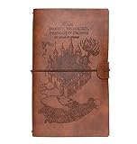Grupo Erik Reisetagebuch zum Selberschreiben - Notizbuch Harry Potter - Dotted Notebook A5 Die Karte des Rumtreibers - Tagebuch A5