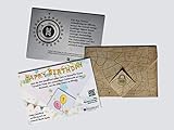 Unlock Your Gift Rätsel-Umschläge - 3er SET - Grußkarte, Glückwunschkarte, Escape Room Karte, Rätselkarte, Rätselgeschenk