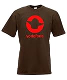 T-Shirt - Yodafone (Braun, XXL)