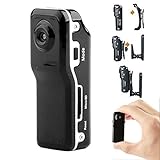 MD80 3 in 1 Mini digitaler Videokamera Camcorder Pocket DV mit 720 * 480 Pixel, Betrachtungswinkel: 60 Grad (schwarz) Sorgenfreie Qualität