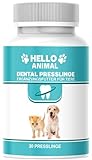NEU: HelloAnimal DENTAL Presslinge für Hunde und Katzen – Zahnsteinentferner auch für Zwischenräume - Zahnreinigung und Zahnpflege –für Mundgeruch