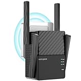 WLAN Verstärker, 2100 Mbit/s Internet Verstärker Dualband LAN Anschluss, WLAN Repeater Abdeckung, 5G&2.4G WiFi Extender Access Point, WPS