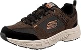 Skechers Men's OAK CANYON Sneakers, Brown (Chocolate Black Chbk), 6 (39.5 EU)