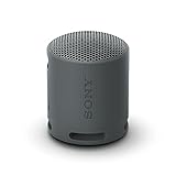 Sony SRS-XB100 - Kabelloser Bluetooth-Lautsprecher, tragbar, leicht, kompakt, Outdoor, Reise, langlebig, IP67 wasser- und staubdicht, 16 Std Akku, Trageriemen, Freisprechfunktion, schw