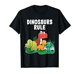 Dinosaurier-Regel, niedliches Bild, Paläontologe Dinosaurier-Liebhaber T-Shirt