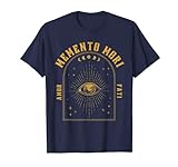 Aurelius Stoic Philosophie lateinisches Zitat Memento Mori Tarot T-Shirt