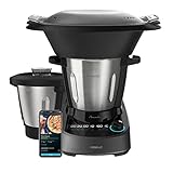 Cecotec Multifunktions-Küchenroboter Mambo 11090 Habana, 1600 W, 37 Funktionen, App, Waage, Antihaftbeschichtete Habana-Kanne und 3,3-Liter-Edelstahlkanne, Spülmaschinenfest, Rezeptbuch und Zubehö