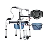 LXLAMP rollator leicht klappbar，Gehgestell mit Rädern Geeignet für ältere Menschen mit Behinderungen, die mit Gehgestellen mit Tablett unpraktisch sind Love River