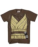 OBI Wan Ben Kenobi Halloween Kostüm Luke Skywalker Jedi Yoda Adult Tee Graphic T-Shirt für Herren T-Shirt - Braun - XX-Large