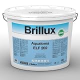 Brillux Aqualoma ELF 202, hochdeckende Isolierfarbe, weiß, 15 Liter