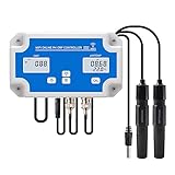 Qyrugcxs Smart WIFI Online-Messgerät PH ORP Temp Aquarium Wasserqualitätstester Monitor Controller Teile für Schwimmbad Spa EU-Steck