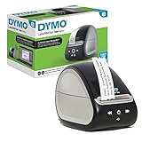 DYMO Etikettendrucker LabelWriter 550 Turbo | Etikettendrucker mit Hochgeschwindigkeits-Thermodirektdruck | automatische Etikettenerkennung | druckt Versandetiketten und mehr | EU-Stecker