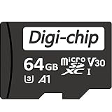 Speicherkarte für Apexcam, Wolfang Action Cam 64GB Micro SD Class 10 UHS-1 U3 V30 Apexcam Speicherkarte Wolfang MicroSD Karte