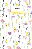 Tagebuch - Die Honigbiene Emma: kleine Bienen mit Wildblumen | liniertes Notizbuch A5, Platz für Skizzen, Zeichnungen und Fotos | Tagebuch für Familien, Kinder und Bienenliebhaber