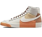 Nike Herren Blazer Mid Pro Club Sneaker, Lichtknochen/Segel-Sesam-Pezaner, 37.5 EU