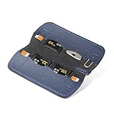 PGYTECH Speicherkarte Schutzhüllen, Tragetasche, Brieftasche, Speicherkartenetui Geeignet für DJI Mini 3 Pro / SD, Micro SD und SIM Cards (Dunkelblau)