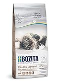 BOZITA Indoor & Sterilised Getreidefrei mit Rentier - Trockenfutter für erwachsene hauptsächlich drinnen lebende Katzen, 2 kg