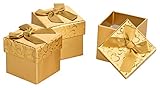 Kleenes Traumhandel Geschenkboxen-Set - 30 Stück - Karton mit Satinschleife - Gastgeschenke für H