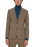 ESPRIT Collection Herren 101EO2G301 Business-Anzug Jacke, 257/BARK 3, 46