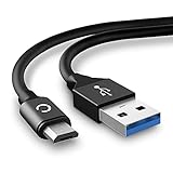 CELLONIC® USB Kabel 2m kompatibel mit Plantronics Voyager 5200 UC,Focus UC,6200 UC, 4220 UC,Focus B825, BackBeat Fit 3100, Pro,Pro 2,Go 810 Ladekabel Micro USB auf USB A 2.0 Datenkabel 2A schwarz PVC
