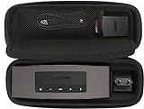 Travel Hard Case Tragetasche für Bose Soundlink Mini / Mini 2 Bluetooth Portable Wireless Lautsprecher. Passend für die Wandladegerät und Ladeschale. Von Comecase