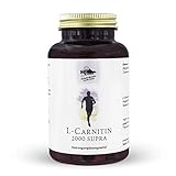 KRÄUTERHANDEL SANKT ANTON® - 120 L-Carnitin 2.000 Supra Kapseln - 2000 mg Tagesdosis reines L-Carnitin HCL’s - Hochdosiert - Vitamin B6 und B12 - Deutsche Premium Qualität
