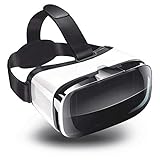JYMYGS VR Brille, HD 3D Virtual Reality Brille, für 3D Film und Spiele, Geeignet 4,0-6,0 Zoll Smartphone Handy für iPhone SE 6/6s/7/8/X/XS, Samsung Galaxy S6/S7/S8/S9, Huawei p10/p20. N001JL