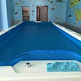 ZLI Abdeckplane Pool Sommer-Solar-Pool-Abdeckung, 3 Fuß / 6 Fuß / 9 Fuß Staubschutz, für aufblasbare/Rahmen-Schwimmbäder, rechteckig (Size : 4.7X2m)