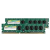 Silicon Power DDR3 16GB (2 x 8GB) 1600MHz (PC3 12800) 240-pin CL11 1.35V Unbuffered UDIMM PC Computer Desktop Memory Module Ram Upgrade