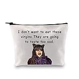 G2TUP Nadja Jesk Kosmetiktasche Nadja Vampire Gifts What We Do In The Shadows Inspired Travel Makeup Bag I Don't Want To Eat These Virgins, Nadja Jesk Make-up-Tasche,