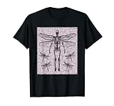 Skelett Fee Libelle Grunge Fairycore Ästhetik Goth Gothic T-Shirt