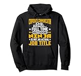 Funny Corporate Communication Communicator Job Title Pullover Hoodie